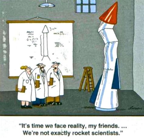 Not Rocket Scientists The Far Side Rocket Scientist Far Side Cartoons
