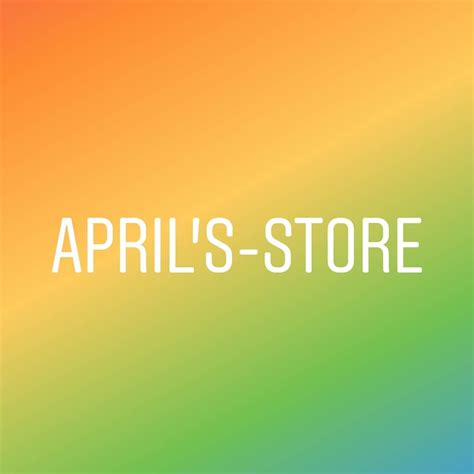 Aprils Store Home