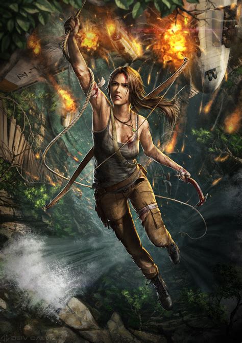 Artstation Tomb Raider Reborn