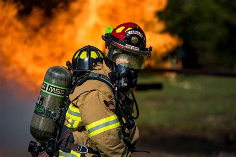 Firefighters Feel The Heat During Training