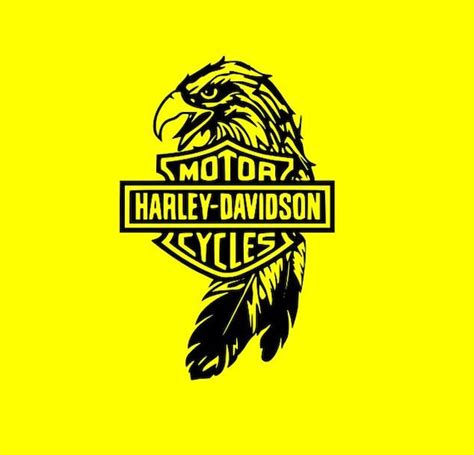 Harley Davidson Eagle Logo Cutting Files By Vinyldecalsworld