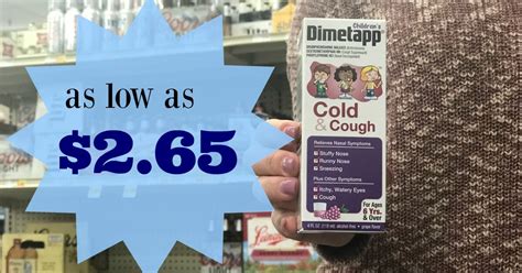 Childrens Dimetapp Products As Low As 265 At Kroger Kroger Krazy