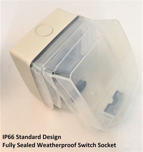 Outdoor Waterproof Switch Cover IP66 Design