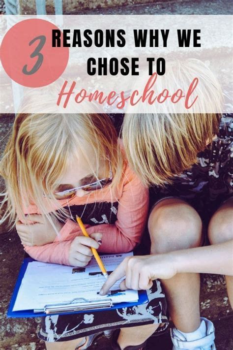 3 Reasons To Homeschool And Why We Chose To Homeschool Our Kids