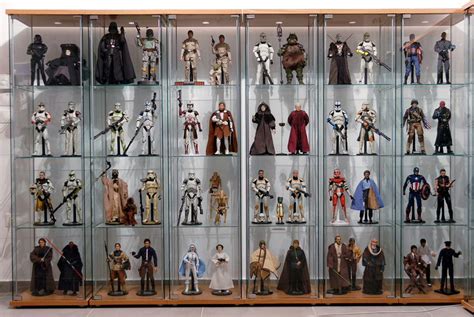 Sixth Scale Star Wars Figures Toy Display Display Case Best Man Caves