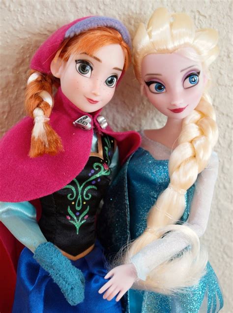 The Disney Stores Anna And Elsa From The Movie Frozen A Guest