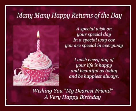 Birthday Messages For Special Friend Happy Birthday Special Friend