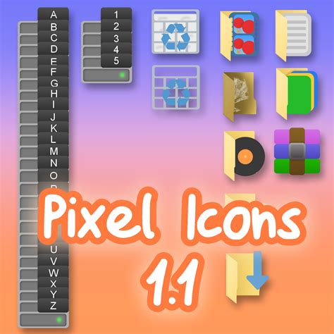 Pixel Icons 11 Custom Windows 10 Icons Ico By Letsplaytvgames On
