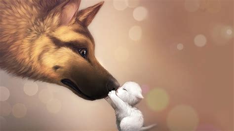 Cute Anime Dogs Wallpapers Wallpaper Cave