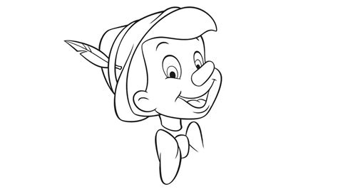 How To Draw Pinocchio Step By Step By Laor Arts Youtube