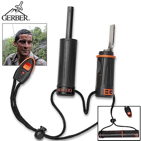 Maybe you would like to learn more about one of these? Bear Grylls Fire Starter - Flint Striker w/ Extras | True Swords