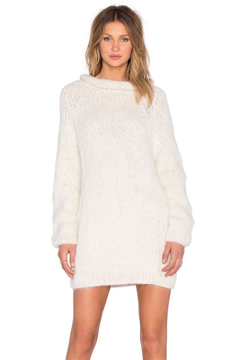 White Sweater Dress Gunda Daras