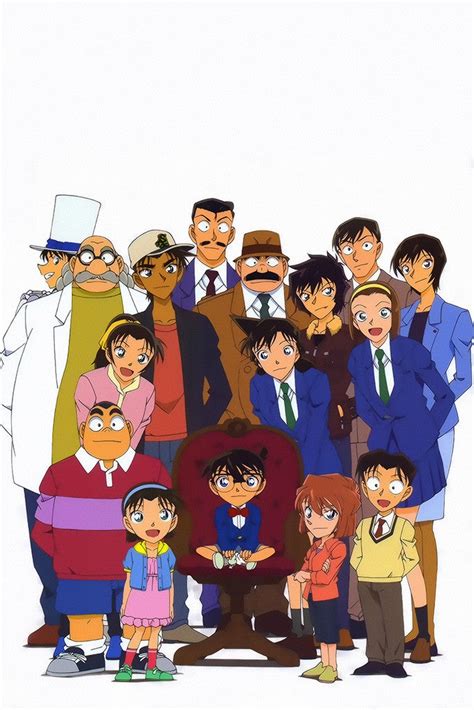 Detective Conan Characters Anime Poster My Hot Posters Ph
