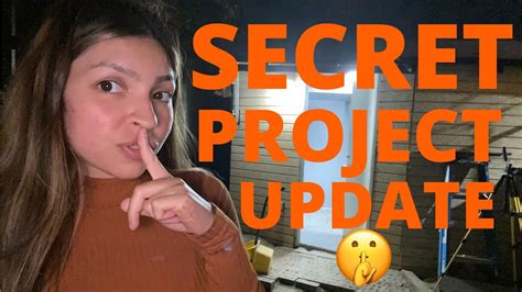 secret project update im so excited youtube