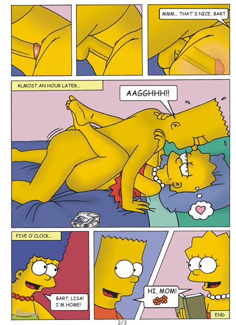 Rule 34 Bart Simpson Comic Female Human Jimmy Artist Lisa Simpson