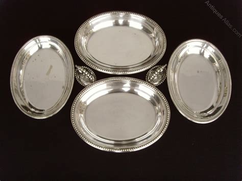 Antiques Atlas Pr Fine 19th C S Plated Entree Dishes