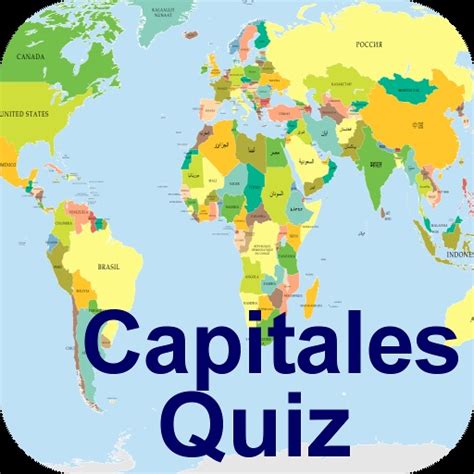 Quiz Capitales Des Pays Géographie