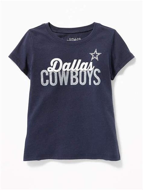Old Navy Nfl Dallas Cowboys Tee For Toddler Girls Dallas Cowboys