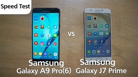 Samsung galaxy j7 pro vs xiaomi redmi note 5 (qualcomm snapdragon 625) karşılaştırma. Samsung J7 Prime vs A9 Pro - Speed Test - YouTube