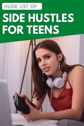 70 best side hustles for teens to make money now [2024] moneypantry