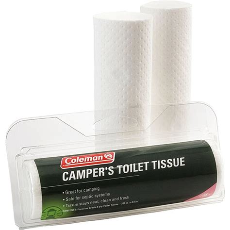 Coleman Camping Biodegradable Toilet Paper 3 Rolls