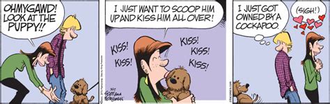 By Jerry Scott And Jim Borgman Zits Comic Comics Kissing Him