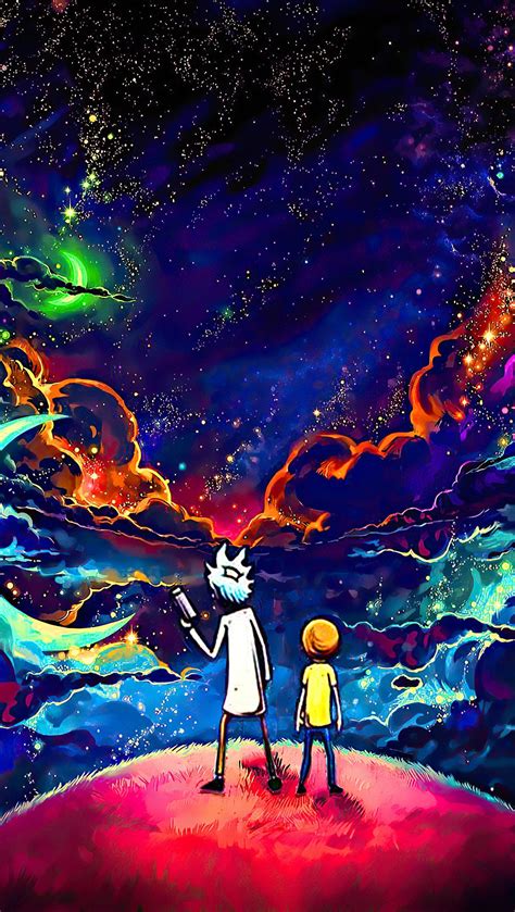 Rick Y Morty En El Espacio Fondo De Pantalla 4k Hd Id6046