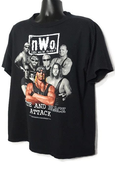 1998 Nwo Hulk Hogan Vintage T Shirt Wcw Wrestling Hollywood Hogan