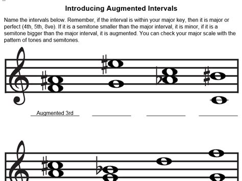 Musical Intervals 4 Worksheet Home Learning Learning Resources Easy