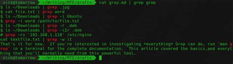 The pattern that is searched in the file is referred to as the regular expression (grep stands for globally search for regular expression and print out). What Is GREP in Linux and How Do You Use It? - Make Tech ...