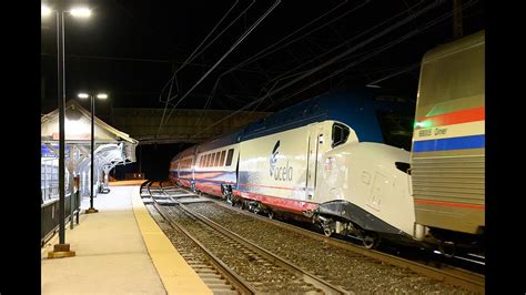 Amtrak New Acela Express Trainset Being Delivered To The Northeast