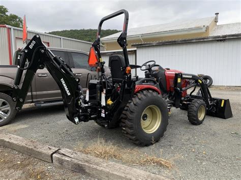 2020 Yanmar Sa424 Wtih Front Loader And Backhoe Tractor Curren Rv In