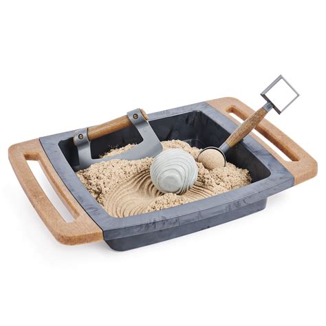 Kinetic Sand Kalm Zen Box Fidget Set For Adults With 3