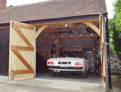 The garage can't be used for storing furniture, equipment or goods. Timber Workshop Garages by Passmores