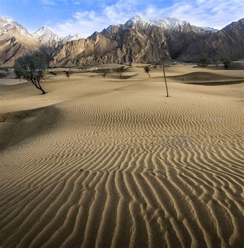 Cold Desert Also Known As Katpana Desert Located Near Sakardu Pakistan