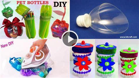 50 Creative Ways To Make Crafts By Recycling Plastic Bottles K4 Craft
