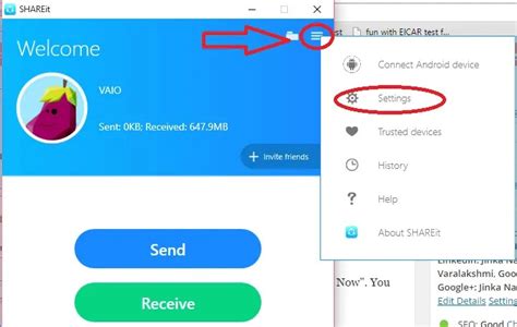 How To Use Shareit On Pc To Transfer Files To From Mobile 2021