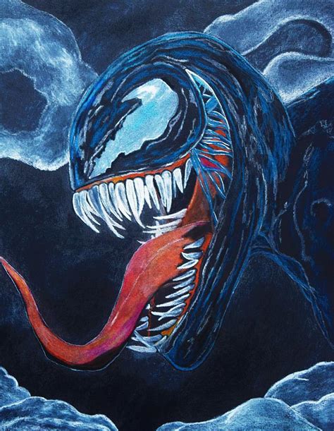 Venom Painting By Lkb Art And Photography Fine Art America