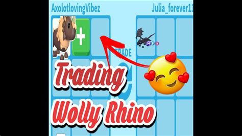 Trading New Wooly Rhino Youtube