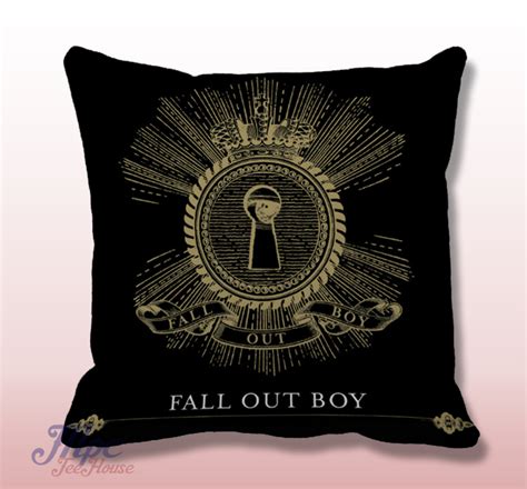 Fall Out Boy Decorative Pillow Cover Mpcteehouse 80s Tees