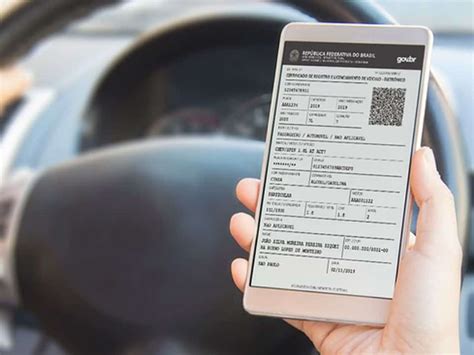 Emissão do certificado digital do carro pode feita sem sair de casa