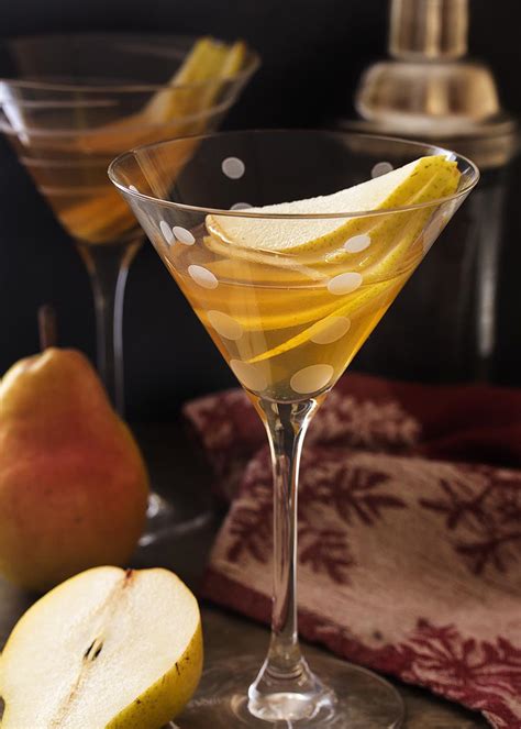 Spiced Double Pear Martini Just A Little Bit Of Bacon