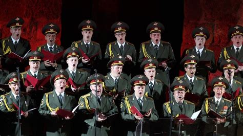 Russia S Red Army Choir Performs For First Time Since Air Crash