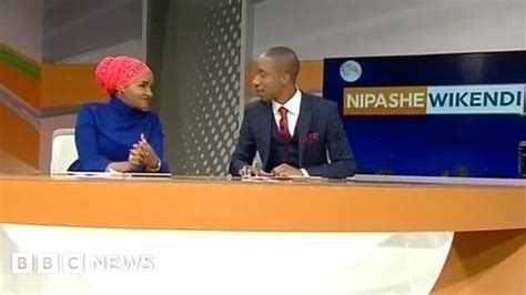 Kenyan Tv Unveils Husband And Wife News Team Bbc News