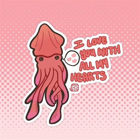 Squid Heart Love Eventeny