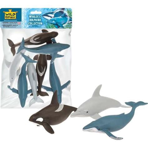 Whales And Dolphins Collection Play Animal Figure By Wild Republic