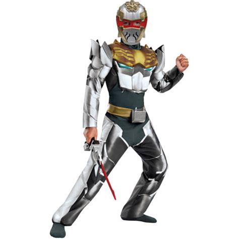 Power Rangers Robo Knight Megaforce Classic Muscle Child Halloween