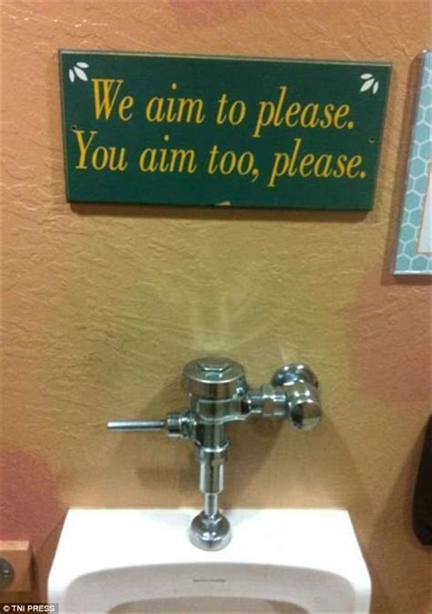Photos Of Some Of The Funniest Toilet Signs In The World Daily Mail Online