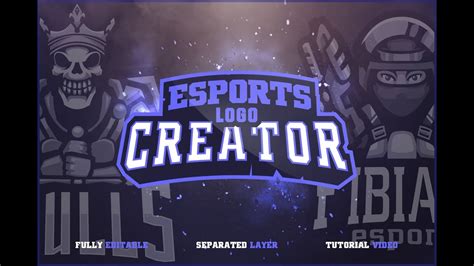 Esports Logo Creator Tutorial Youtube