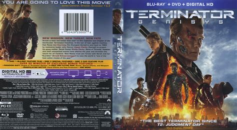 Jaquette Dvd De Terminator Genisys Zone 1 Blu Ray Cinéma Passion